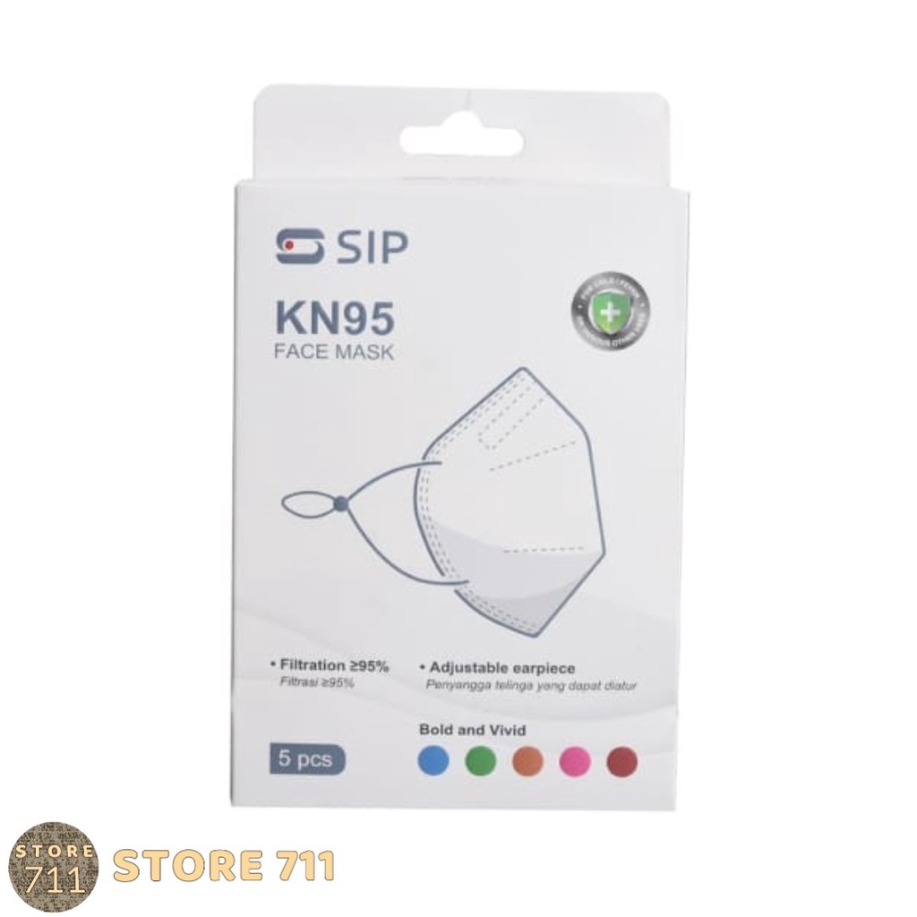 Masker KN95 Warna