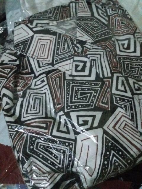 Diskon Bswart Batik Hrb026 Kenongo Hem Pendek Padi Pekalongan M L Xl Batik Pria Murah Modern Grosir