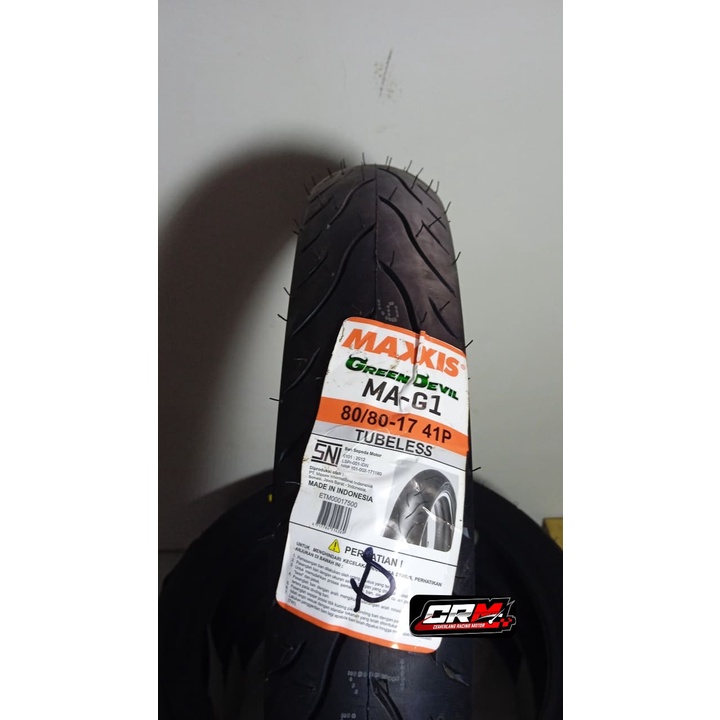 BAN MAXXIS GREENDEVIL RING 17 TUBELESS 90/80-17