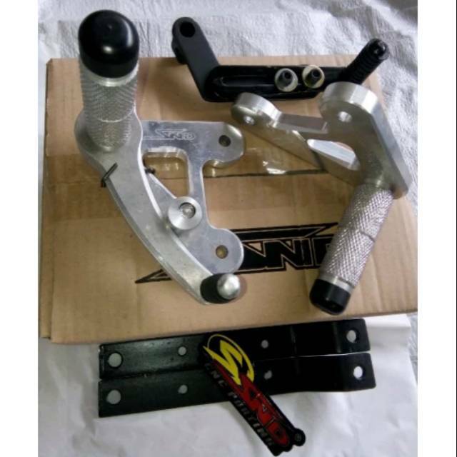 Footstep Underbone Yamaha Jupiter Z V Kecil Bahan Dural Cnc Mesin
