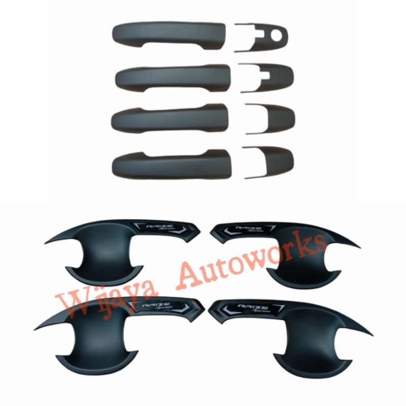 paket outer handle Toyota Raize 2021 hitam