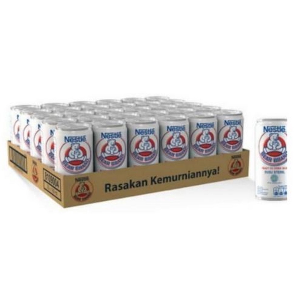 

BEAR BRAND Kemasan 189 ml [1 Dus x 30 Pcs]