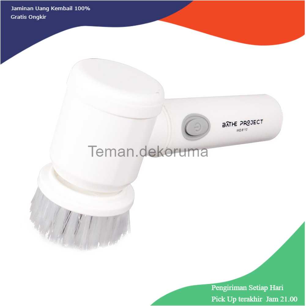 TD-DPR BATHE PROJECT Magic Brush 5 in 1 Electric Cleaning Sikat - WQ8110