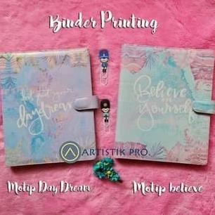 

Office & Stationery | Document Organizer | Binder Printing Motip Quots Believe & Day Dream A5 Dan B5 | Best Seller