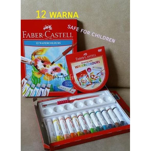 

{{BAYAR DI TEMPAT}} Best Seller Atk0066Fc (Isi12Warna Cat Air Watercolour 121004N Faber OBRAL [Kode