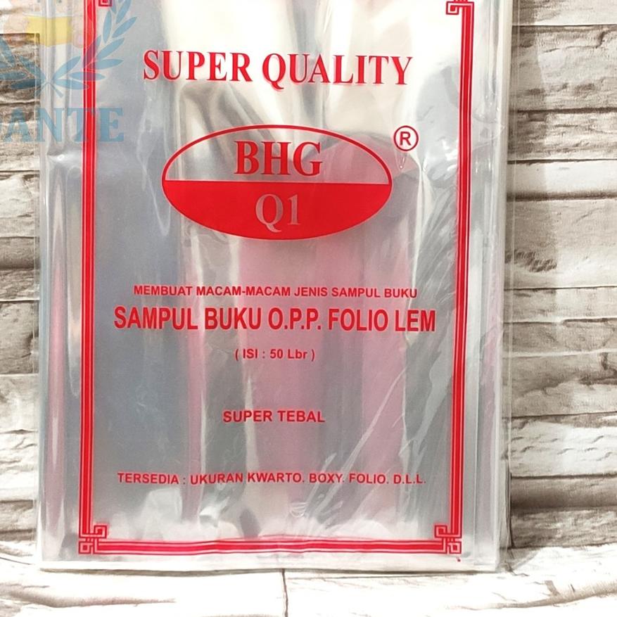 

Star Seller..!! Sampul Plastik Lem BHG uk FOLIO isi 50 Lembar Terbaik
