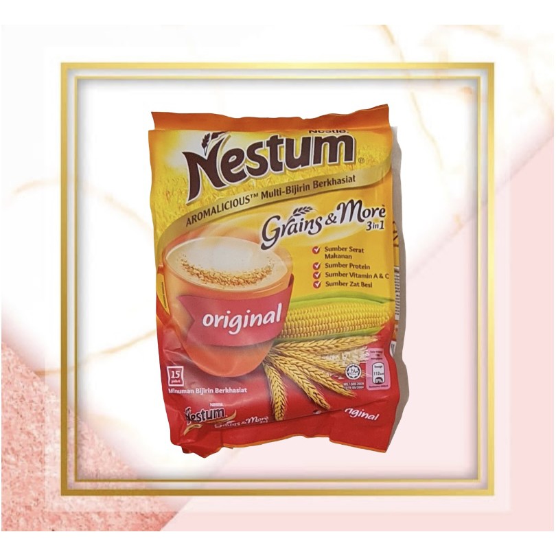 

Nestle Nestum Grains & More 3 in1 Rasa Original Multi Bijirin