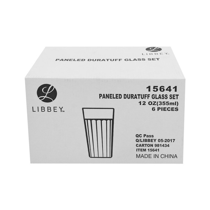 libbey duratuff set gelas 355 ml 6 pcs