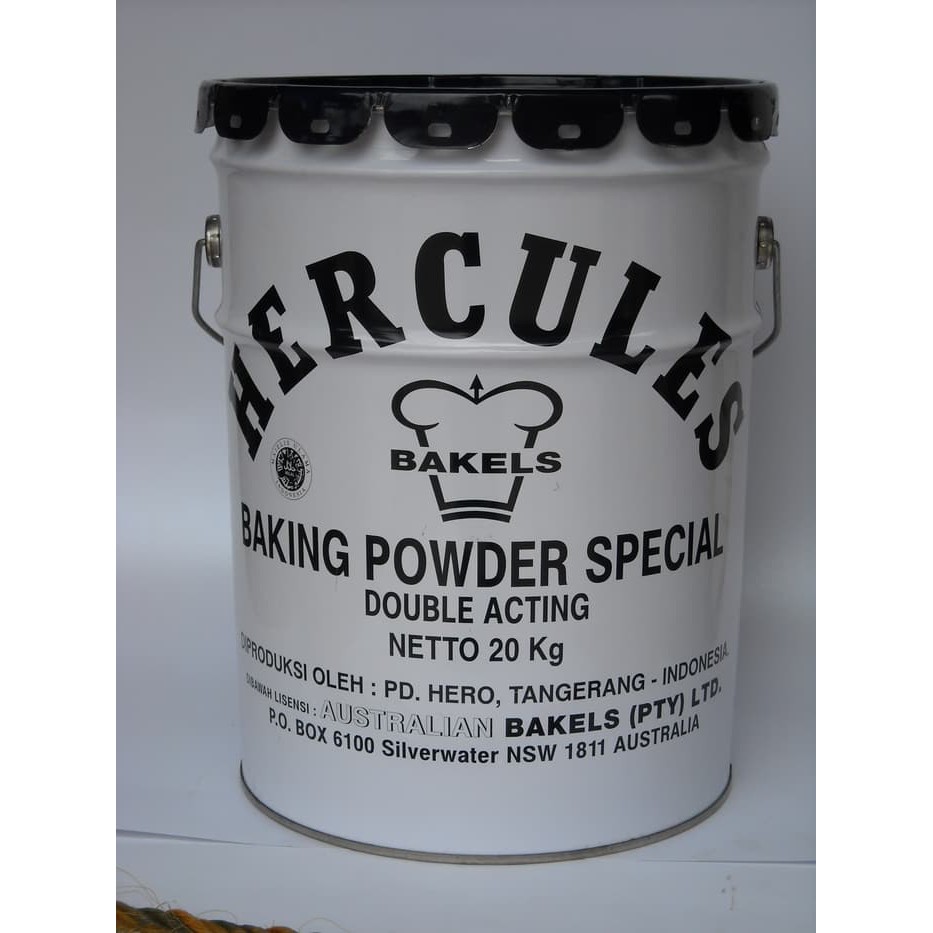 

BAKING POWDER DOUBLE ACTING HERCULES REPACK 1KG