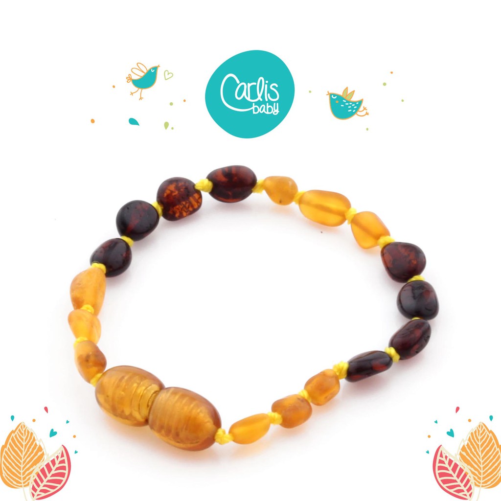 CE103 GELANG AMBER TUMBUH GIGI BAYI BY CARLIS BABY