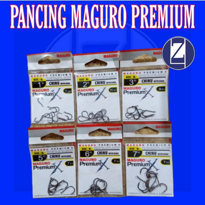 Kail Pancing Maguro Premium || No.1 sd NO.7 || Chinu With Ring