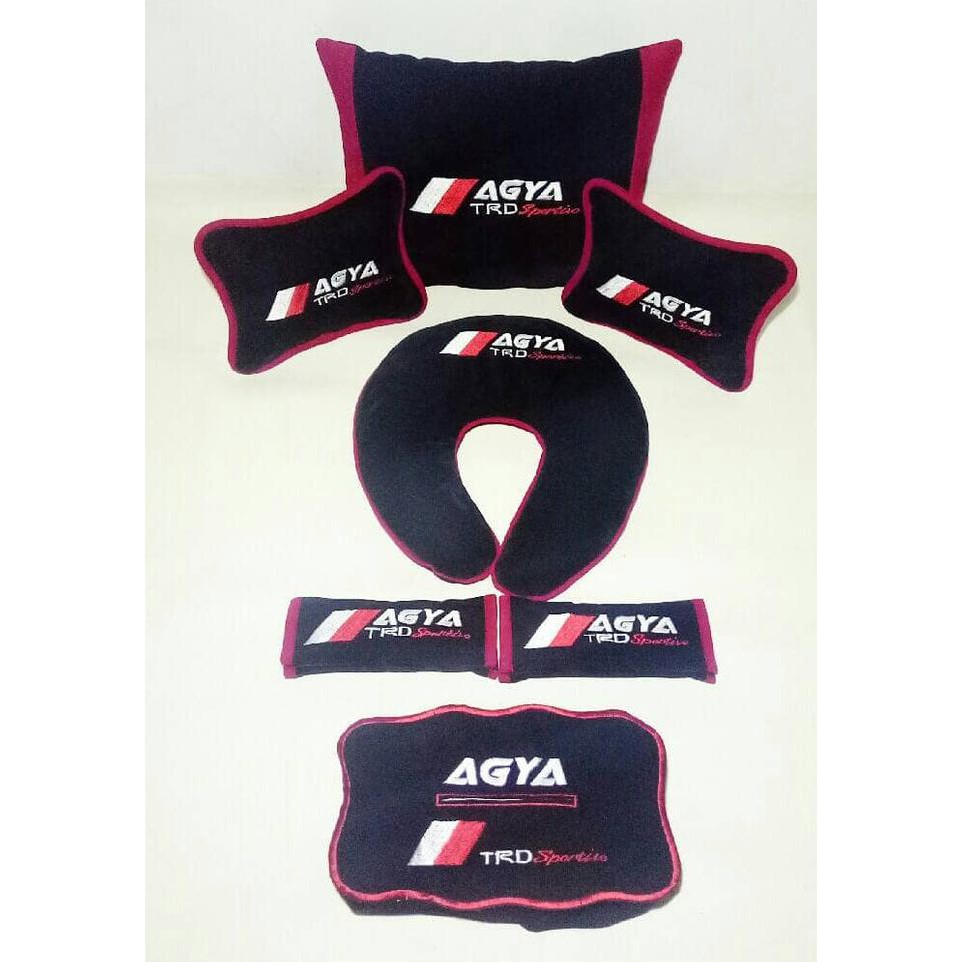 Bantal Aksesoris mobil Agya TRD Sportivo Variasi