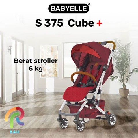 stroller cabin size kereta dorong bayi Babyelle Cube+ PLUS S375