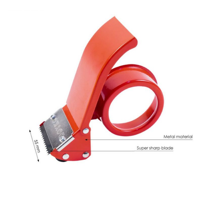 Tape Dispenser/Tape Cutter/Alat Pemotong Lakban Joyko TD-2S Besi