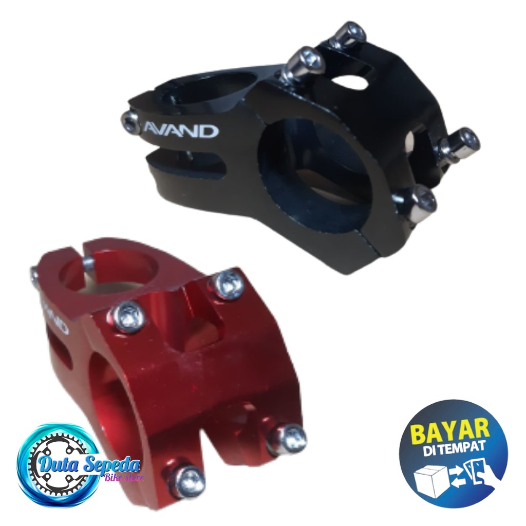 Stem sepeda stem mtb stem sepeda mtb Alloy Almunium Bicycle 31.8 mm over size