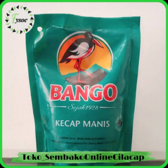 BANGO KECAP MANIS 60ML RP3000 REFILL POUCH