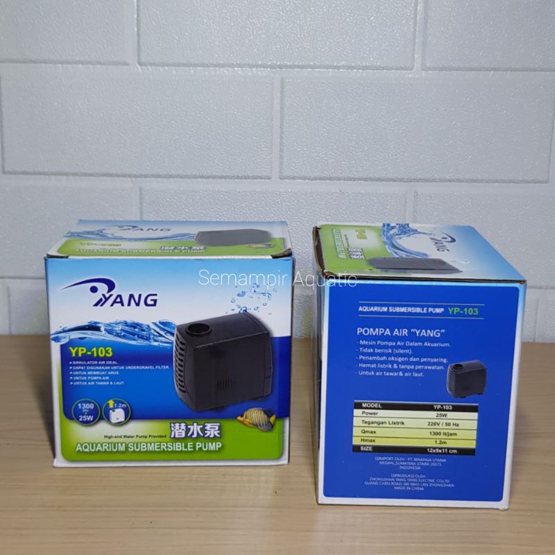 Pompa Air Akuarium YANG YP-103