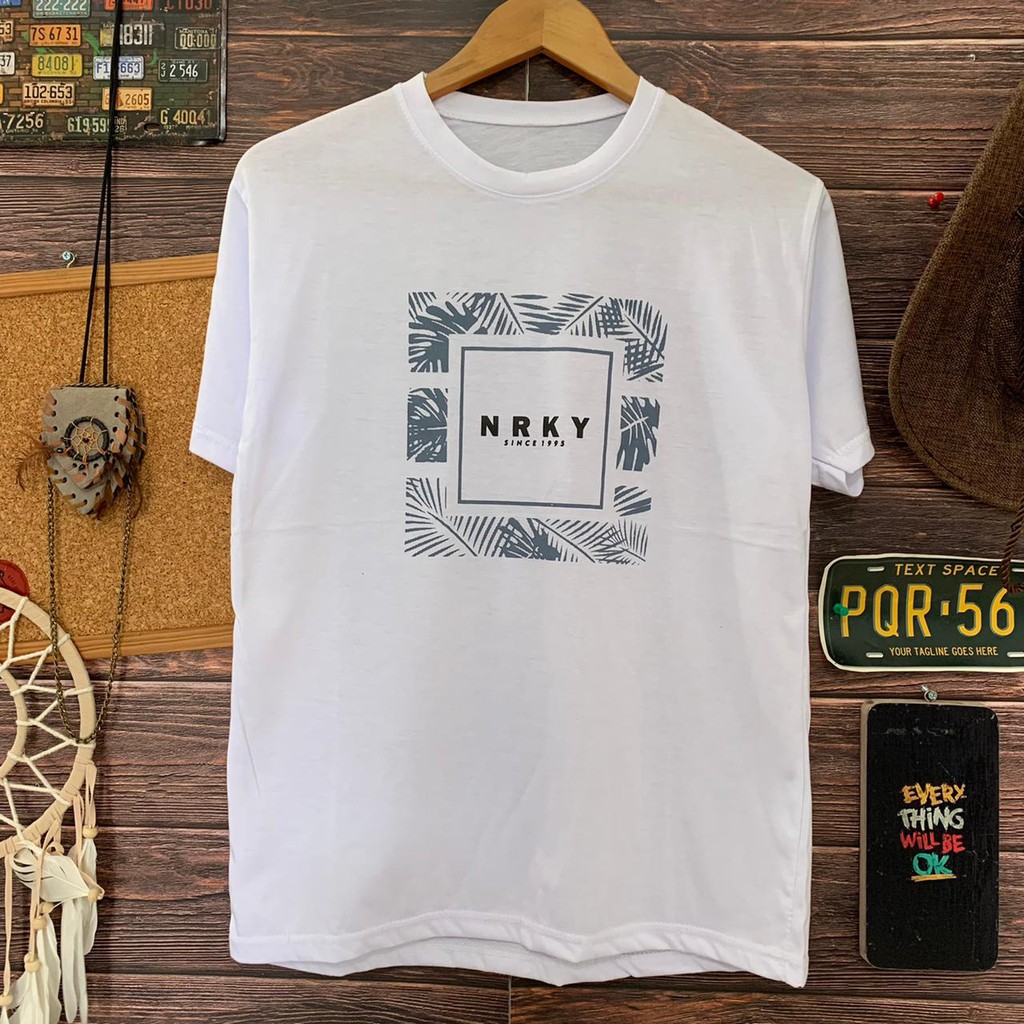 KAOS DISTRO PRIA NRKY SQUARE T-SHIRT PRIA DISTRO