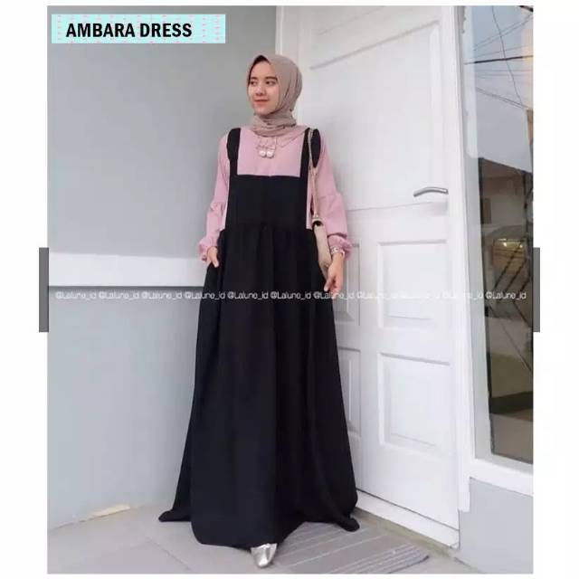 Ambara dress pakaian wanita fashion muslim baju gamis