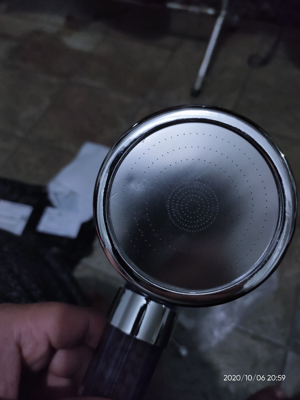 Shower Head Spa Ionizer Healthy Crystal 3 Mode Selang 140 Cm Aerator