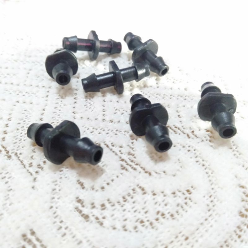 Sambungan selang co2 aerator aquarium aquascape konektor I y lurus