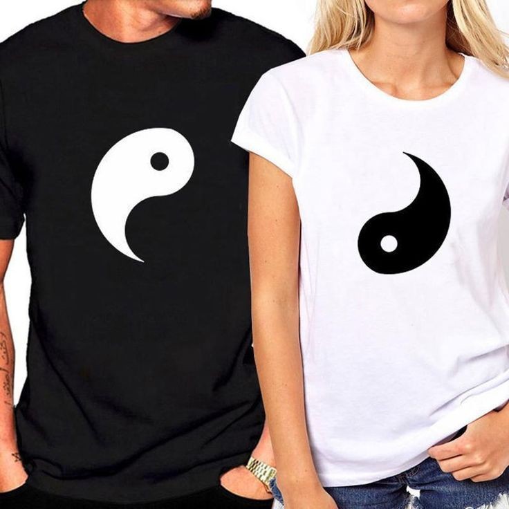 BAJU KAOS COUPLE MURAH YIN AND YANG