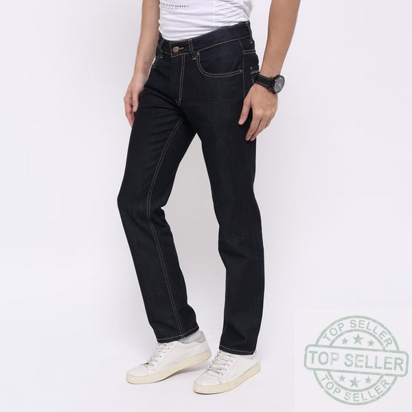 (Celana Murah) Edwin Celana Jeans EDW-0801-560 Regular Fit Pria Panjang Biru Tua - Biru, 29 |DXT