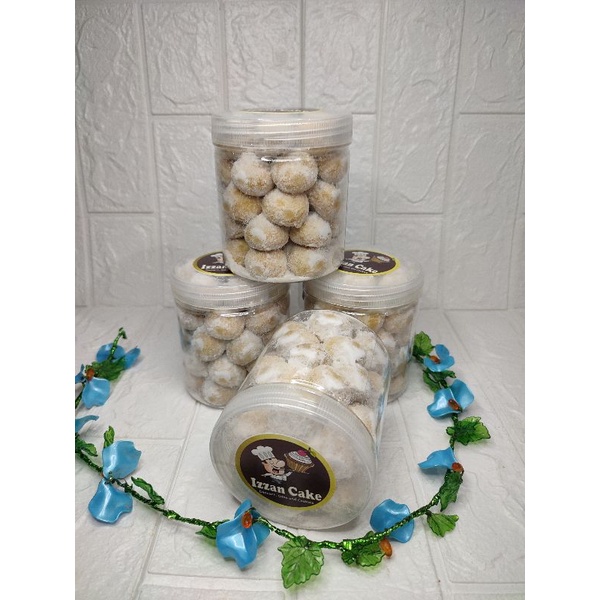 

Putri Salju / Smowball Cookies / Cookies lebaran toples tabung 600ml