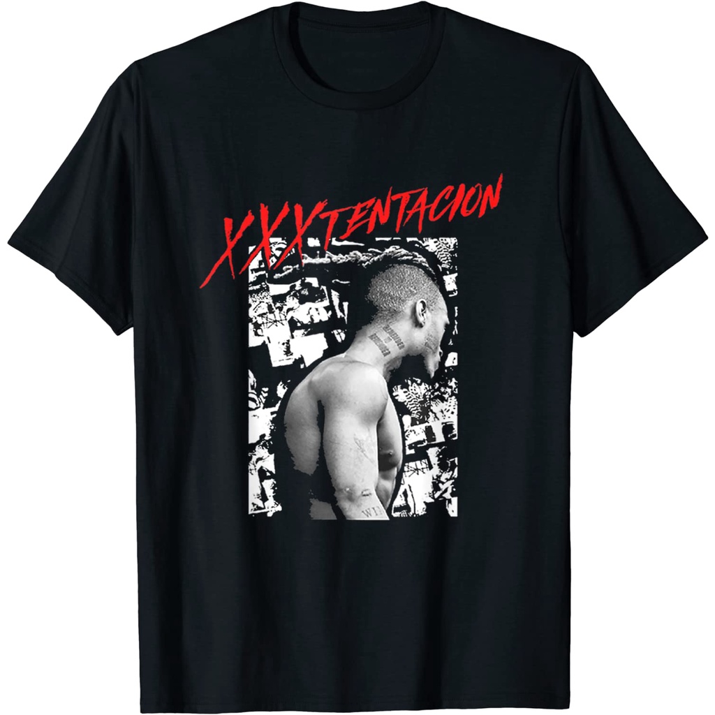 Jual Baju Kaos Dewasa Pria Wanita Xxxtentacion Collage Black T Shirt Shopee Indonesia