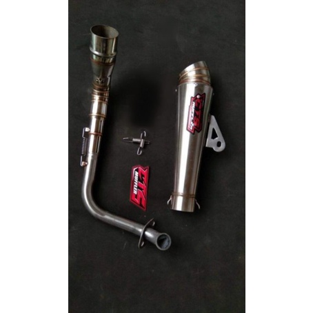 KNALPOT CTS MUFFLER JIGSAW BUAT MOTOR MATIC MIO BEAT SCOOPY VARIO N-MAX  AEROX DLL
