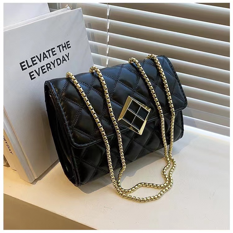 [Ready] Tas Selempang Wanita Kekinian Tas Bahu Korean Cewek Handbag Murah Fashion Sling Bag Chain Shoulder Bag Terbaru
