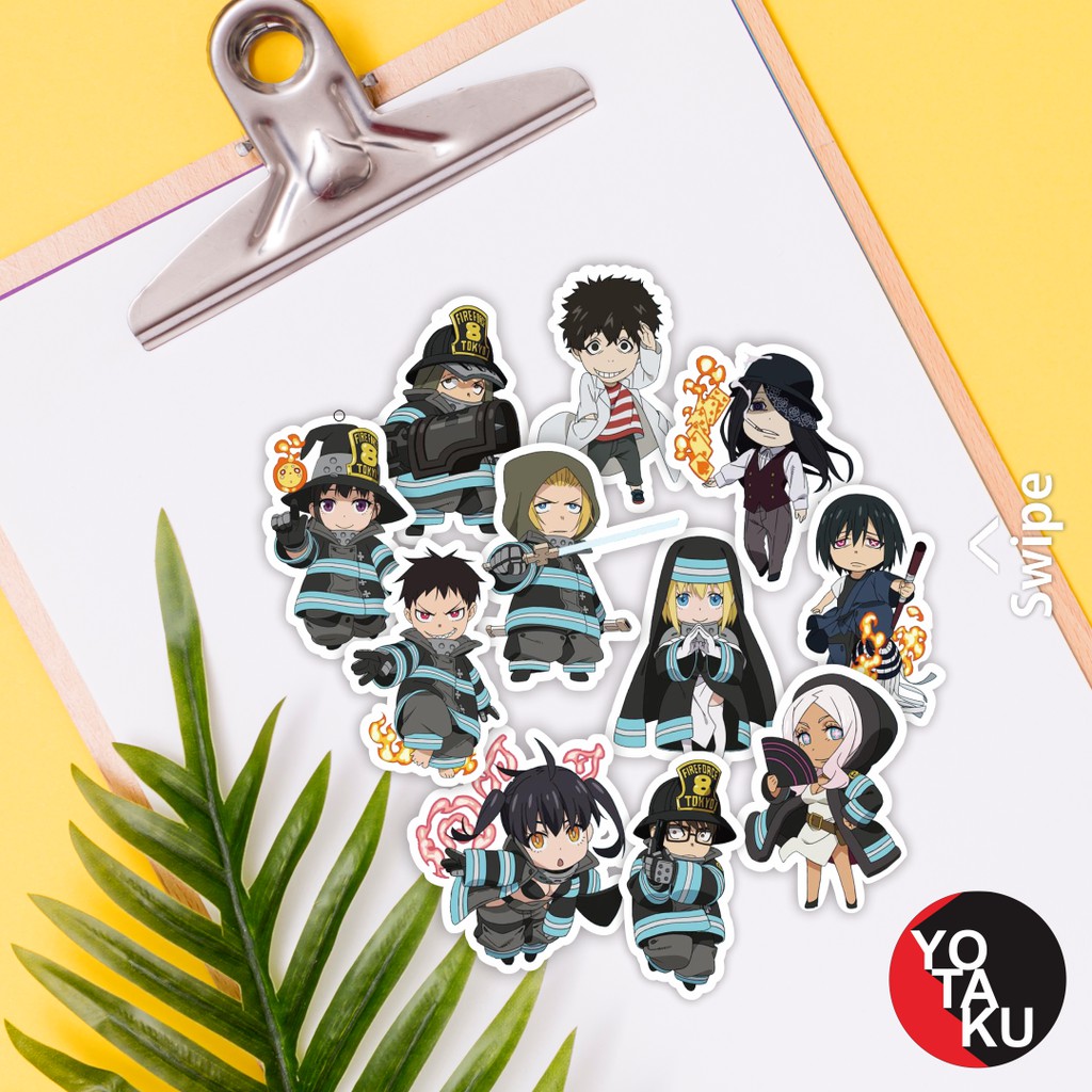 

Stiker Sticker Anime Fire Force Enen Shoubutai SA271