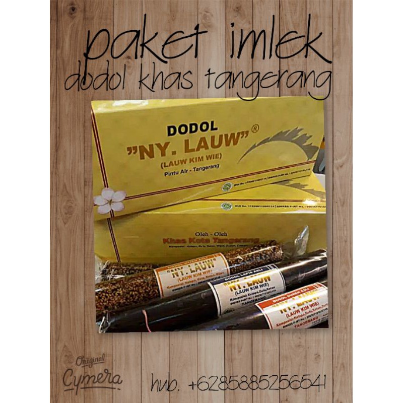 

Dodol duren,wijen,original ny. Lauw Paket(3pcs)