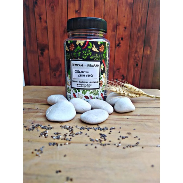 

Organic Black Chia Seeds Mexico 200 gr