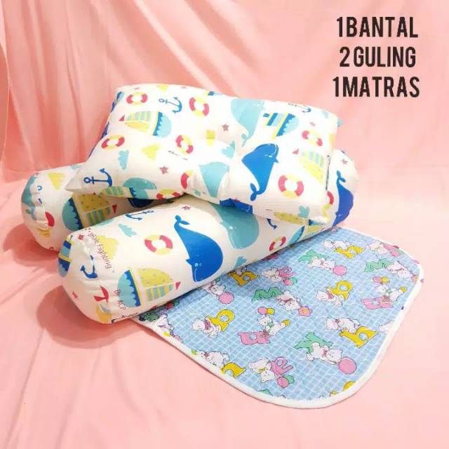BANTAL SET BABY new born  ( SOFT MIKA  BAG PACKING ) sy1510 s1