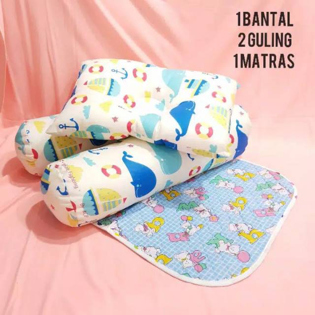 BANTAL SET BABY new born  ( SOFT MIKA  BAG PACKING ) sy1510 s1