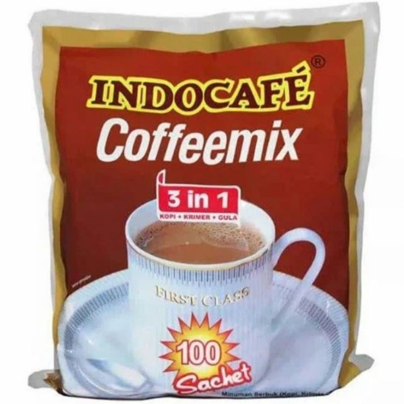 

Indocafe Coffeemix 3 in 1 Bag 100 Sachet