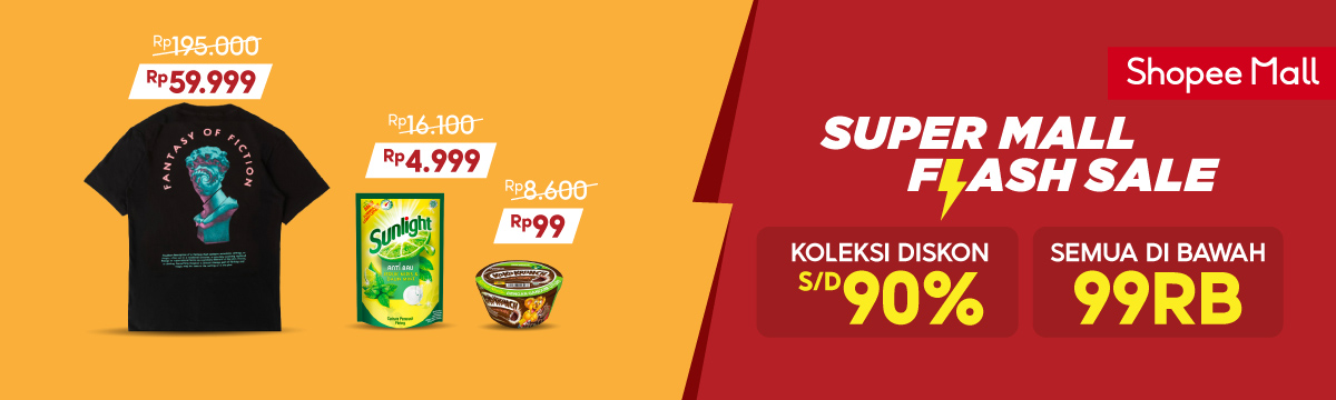 Super Mall Flash Sale | 12 Mar