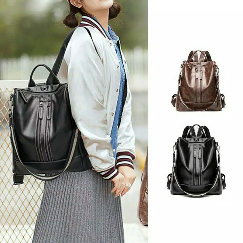 COD√ Multifungsi Tas Ransel Batam Wanita Cantik Import Dollyn Cabella Ransel Azela Free Boneka