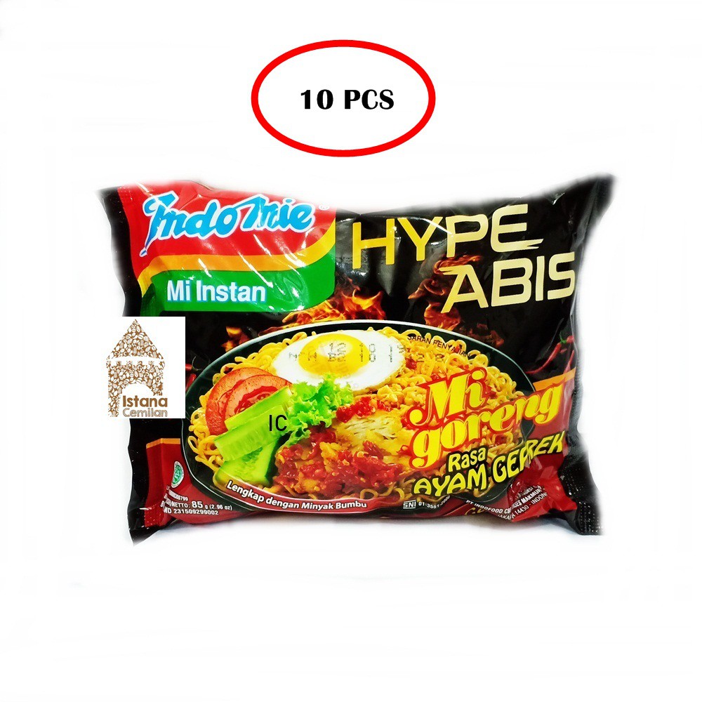 10 Pcs Indomie Goreng Ayam Geprek Hype Abis