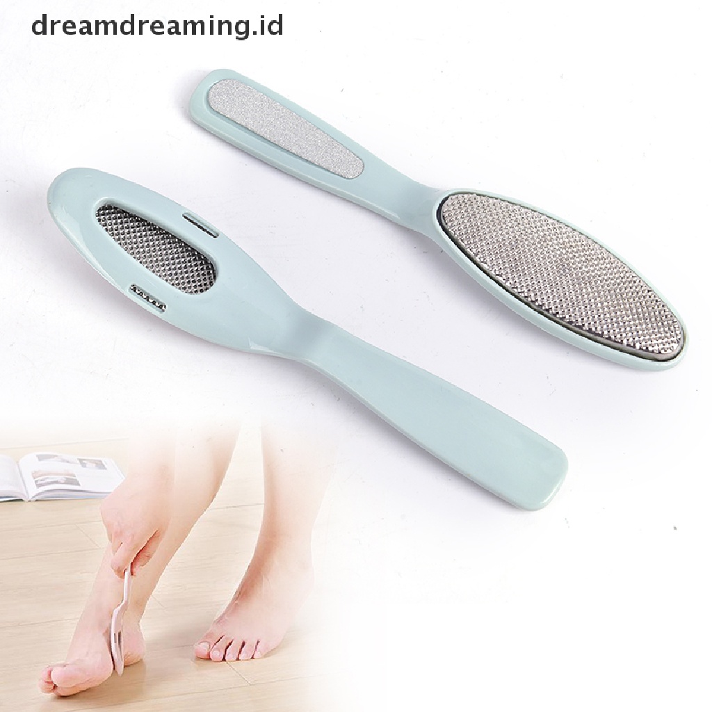 (Dreamdreaming.Id) 1pc Sikat Penggosok / Penghilang Kulit Mati Kaki Untuk Pedicure