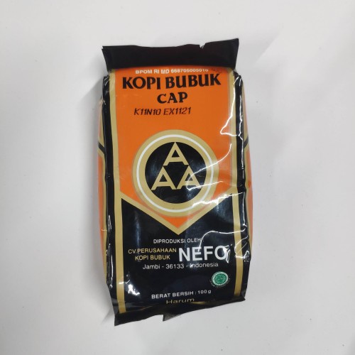 

Kopi AAA bungkus 100gr