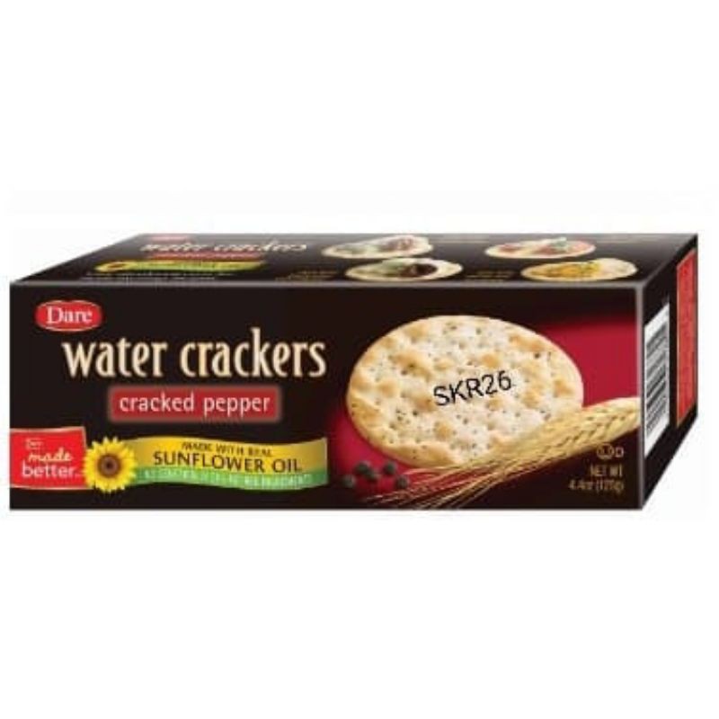 

DARE WATER CRACKER PEPPER 125GR