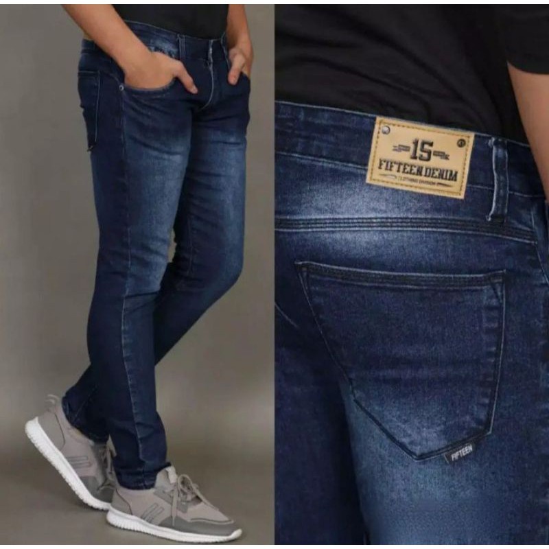 AIRBLACK DENIM TERLARIS / 784 VICTORY celana jeans black panjang skinny semi slimfit cowo / jeans new cowok terbaru 2022