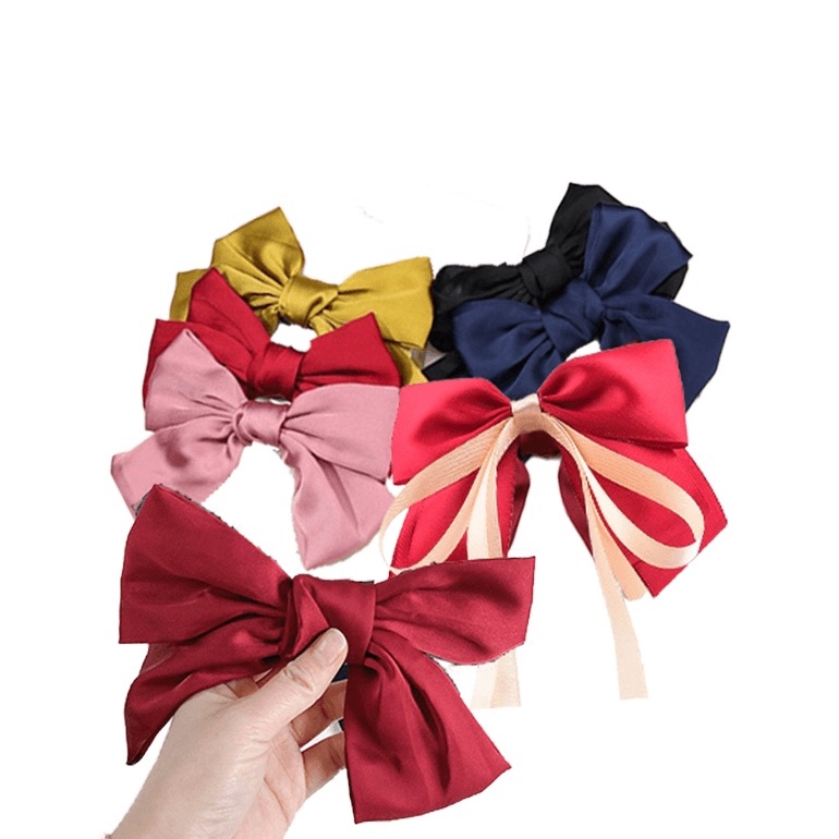 3SP | AC15 Ikat Karet Jepitan Rambut Pita Besar Fashion Korea Aksesoris Rambut Murah Grosir