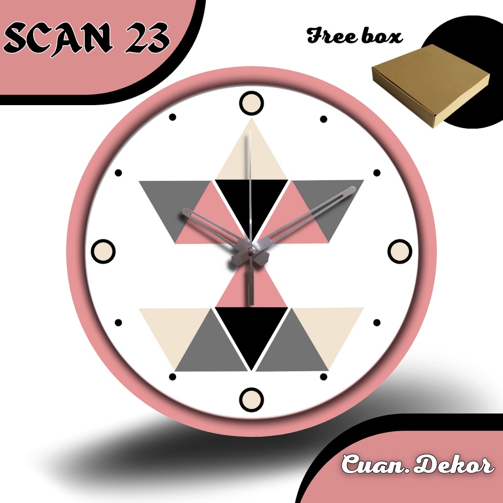 JAM DINDING KAMAR AESTHETIC