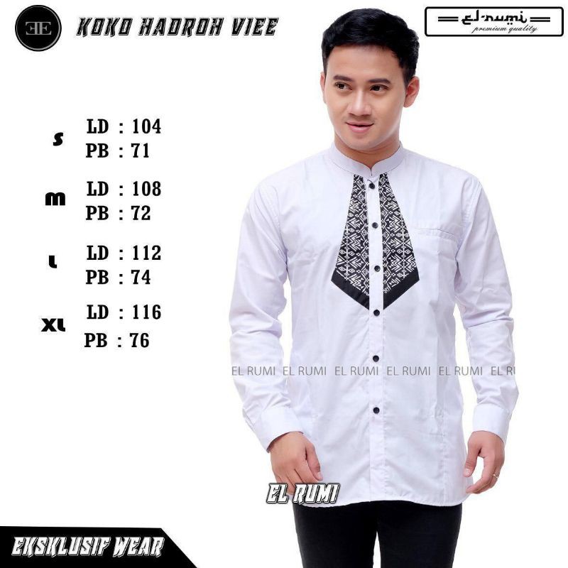 Koko Kombinasi Seragam hadroh baju hadroh Az Zahir baju koko gus Azmi