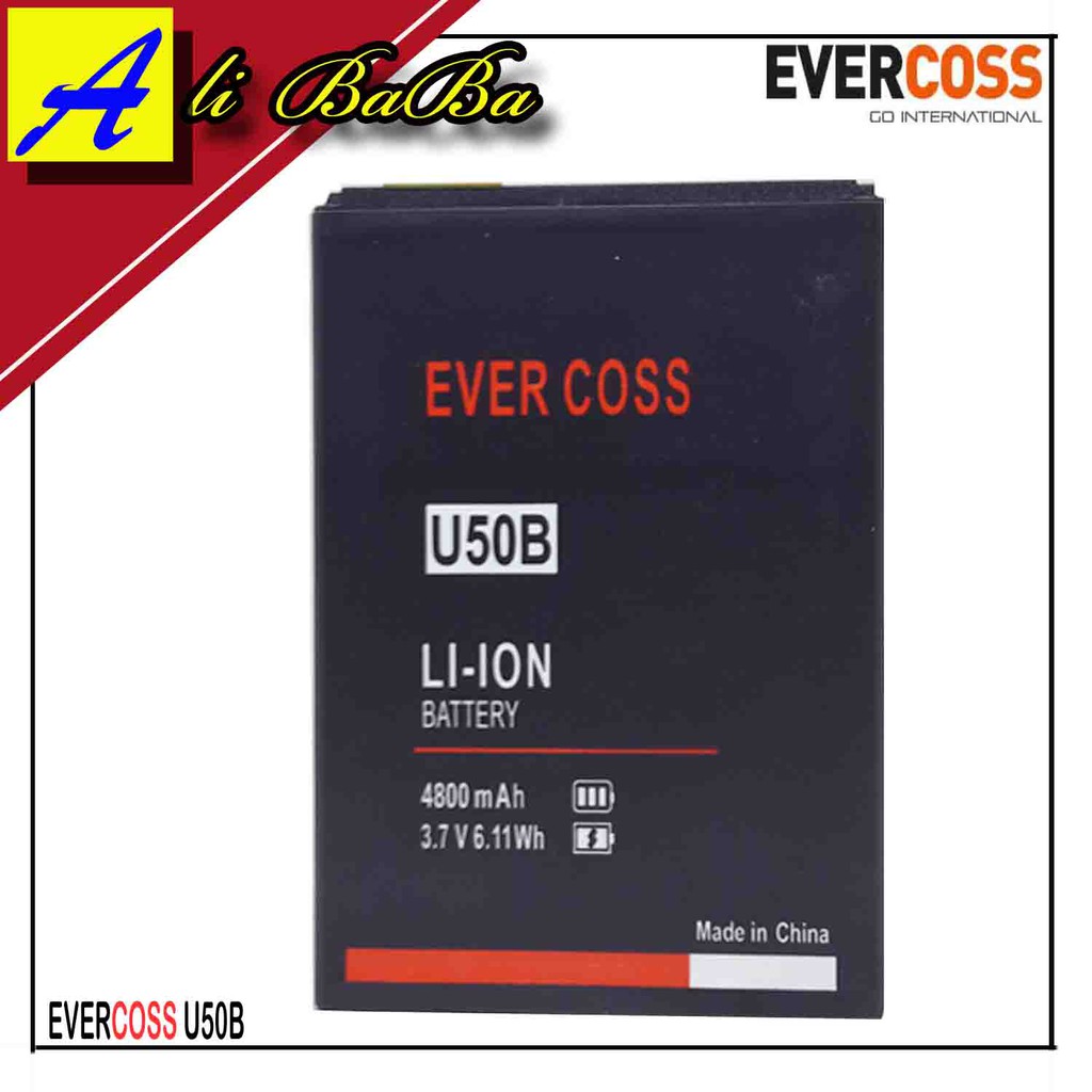 Baterai Handphone Evercoss U50B Winner Y Smart 4G LTE Double Power Evercoss U50B Battery HP Evercoss