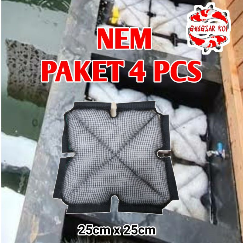 Jual media filter kolam ikan koi nem water polisher 25x25 Shopee Indonesia