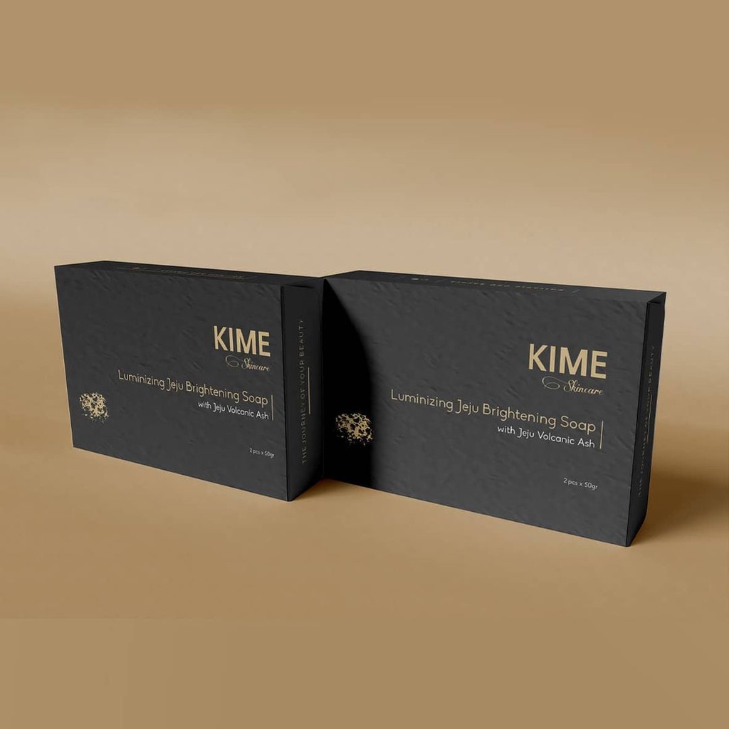 Paket Glowing KIME Skincare Original 100%-Brightening Soap